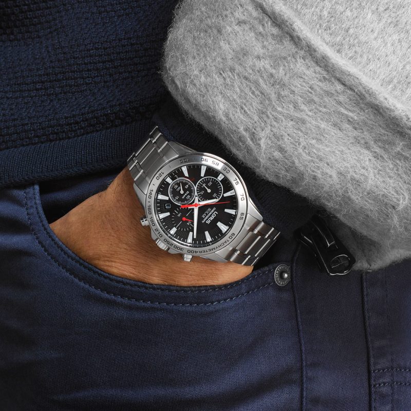 リゾット Lorus Solar Chronograph Black RZ501AX9 | Lorus Watches Official UK
