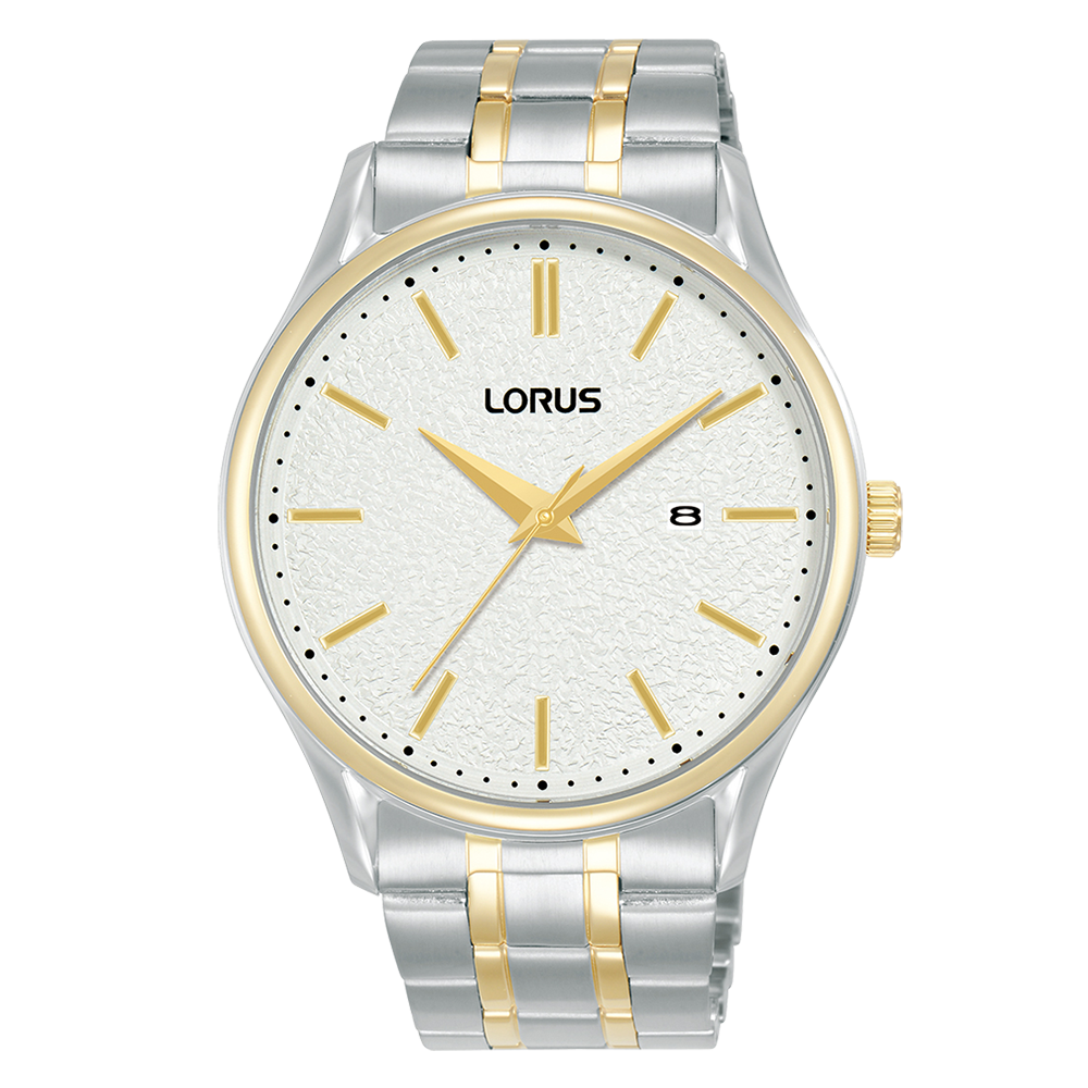 Lorus Men’s Two tone White 'Moon'