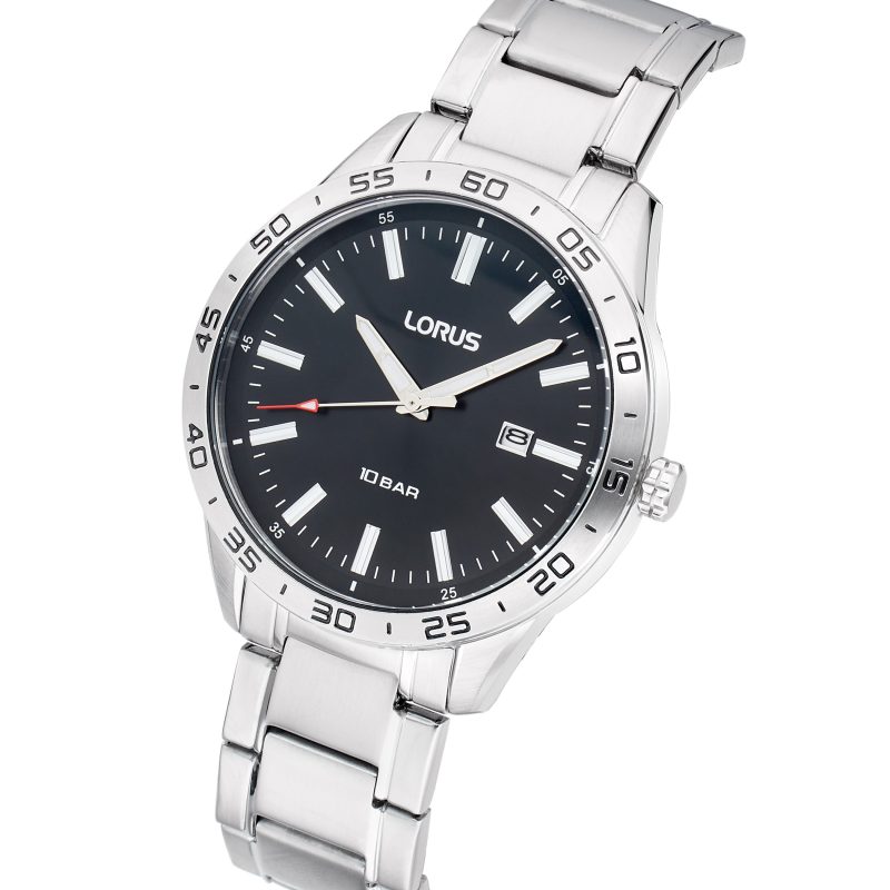 Lorus Men s Sports Black Sunray Lorus Watches The Official UK Online Store