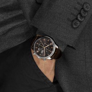 Lorus Chronograph Brown leather Driving RM343JX9 | Lorus Watches