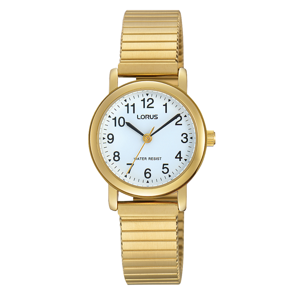 Lorus Gold tone 'Elegant Flex'