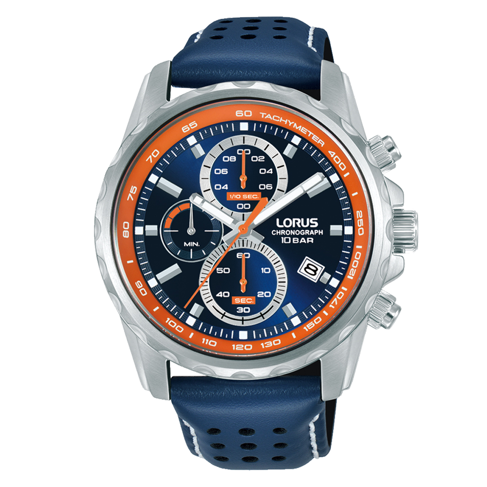 Lorus Chronograph - Blue Sports