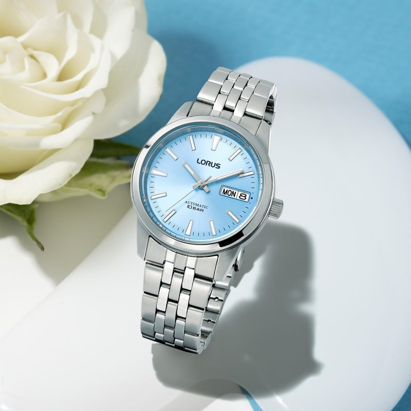 Lorus Light Blue 36mm case Automatic