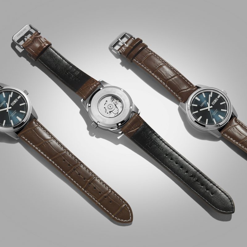 Lorus Men's Brown Leather Automatic