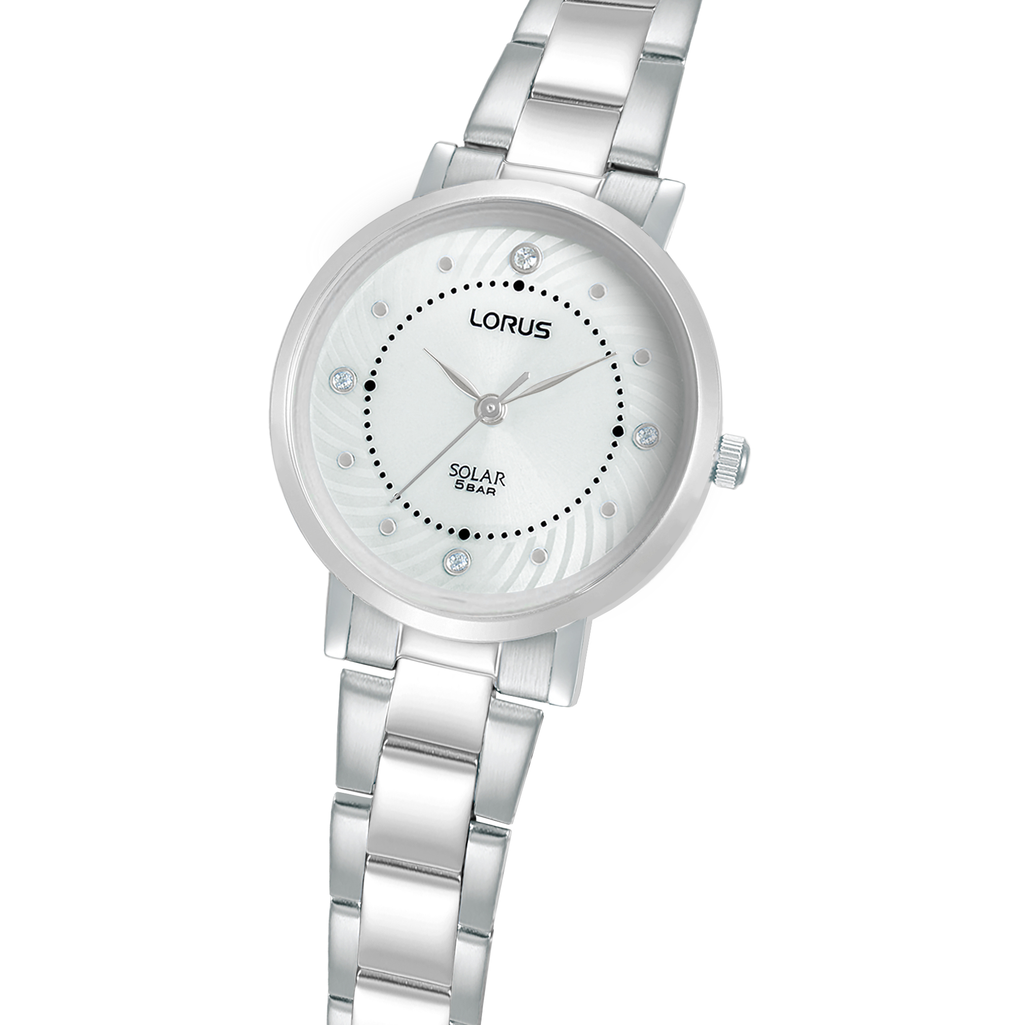 Ladies’ Silver Solar Watch - Image 2