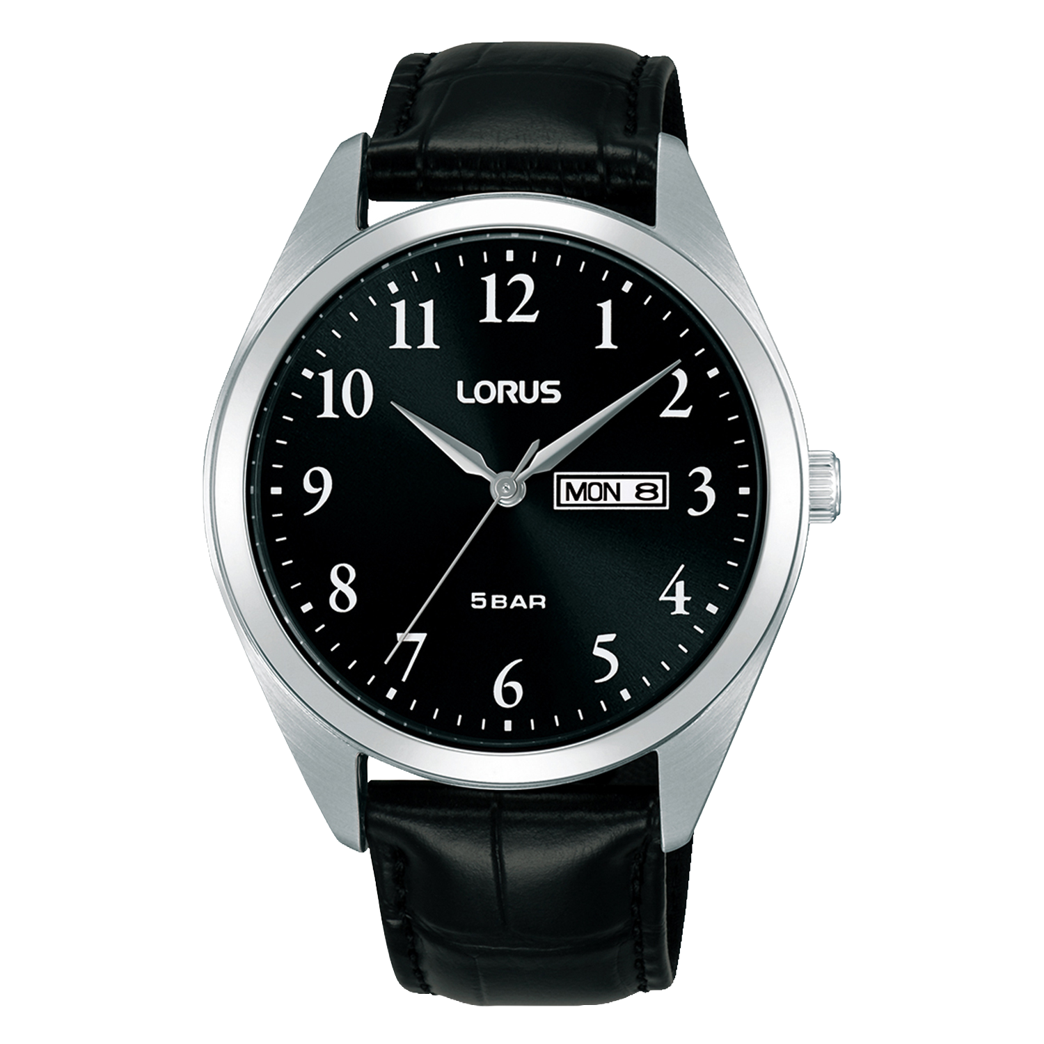 Lorus 'Refined' Black Dial