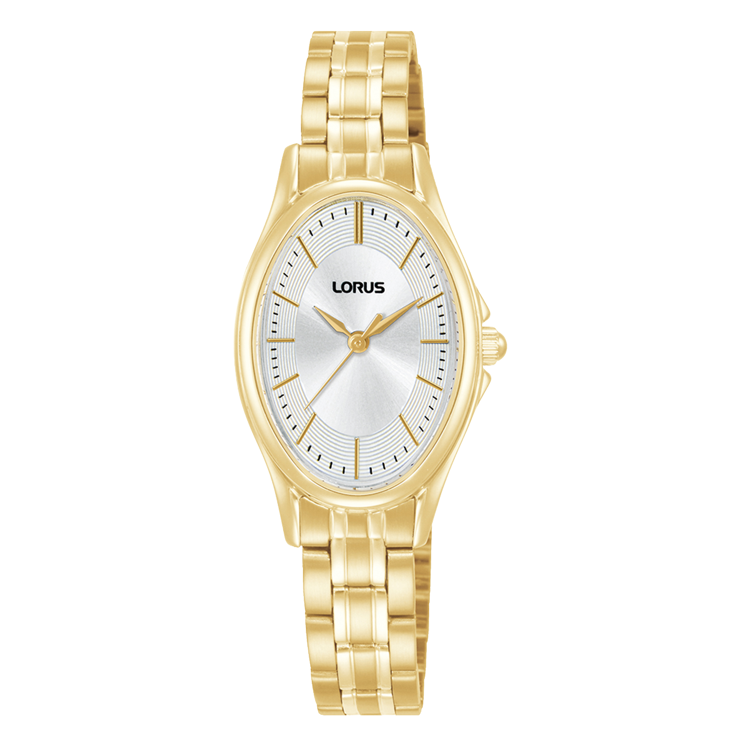 Lorus Silver Colour Dial Gold Tone 'Timeless Sophistication'