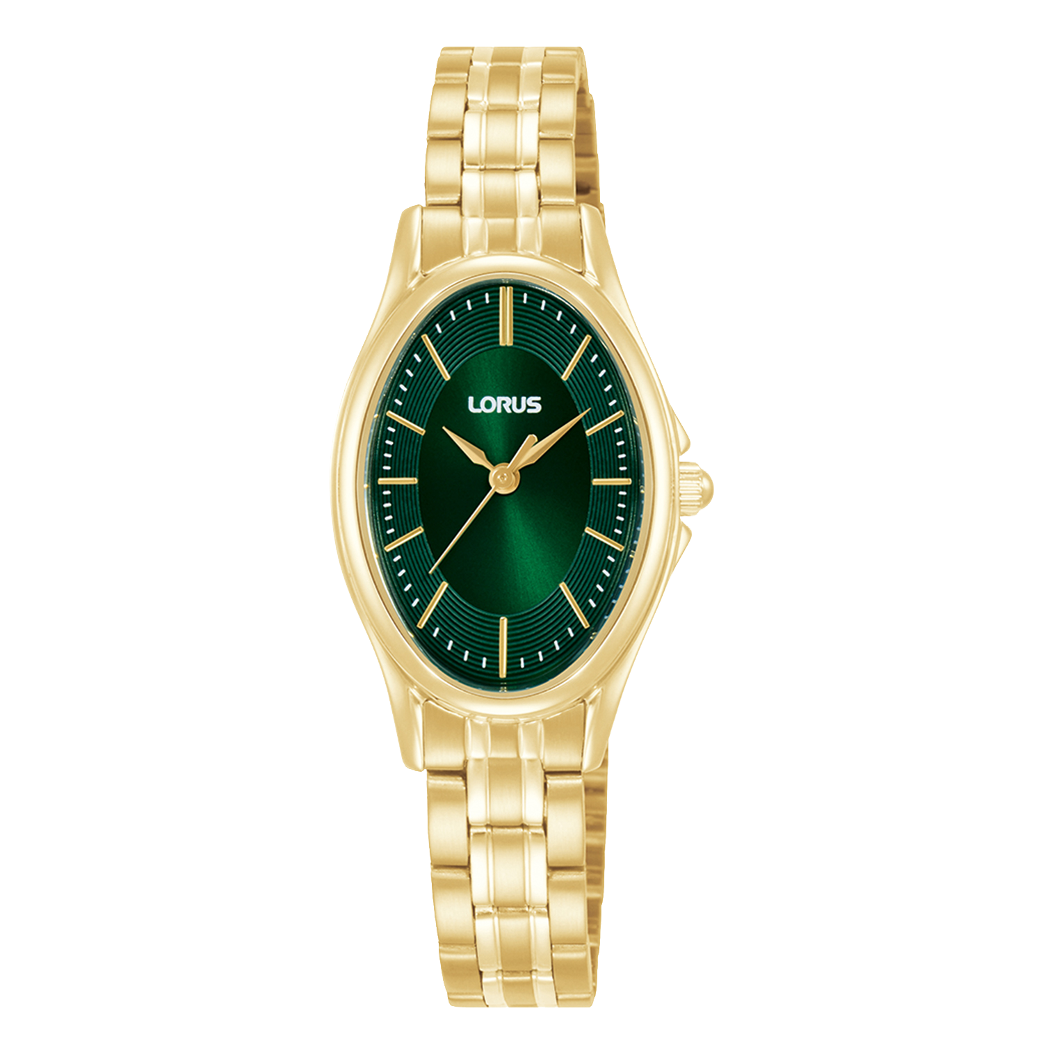 Lorus Green Dial Gold Tone 'Timeless Sophistication'