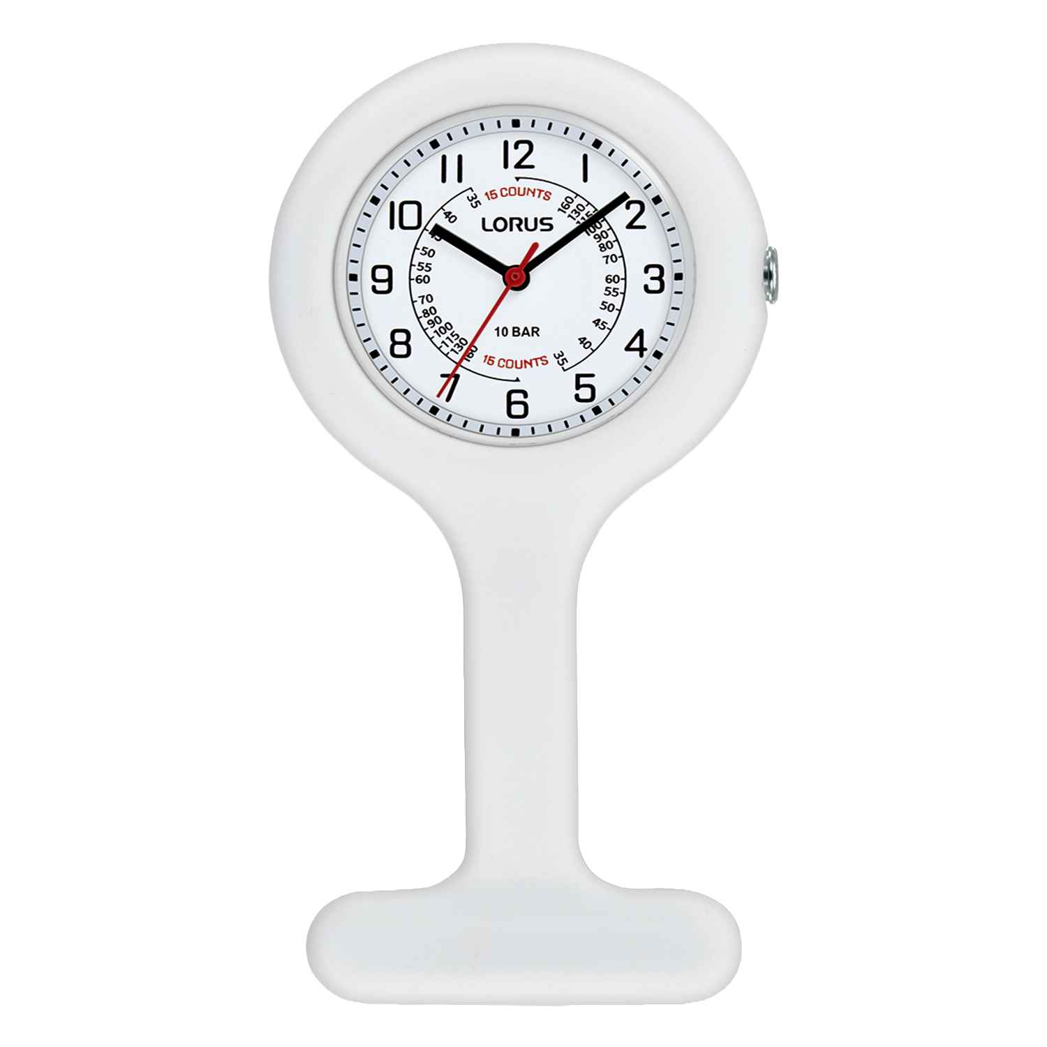 Lorus White Silicone Nurses' Fob